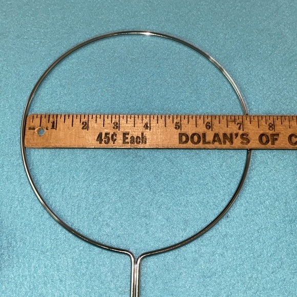 MESH cloth fine strainer filters (3) and stainless steel handle washable NEW - Picture 3 of 4